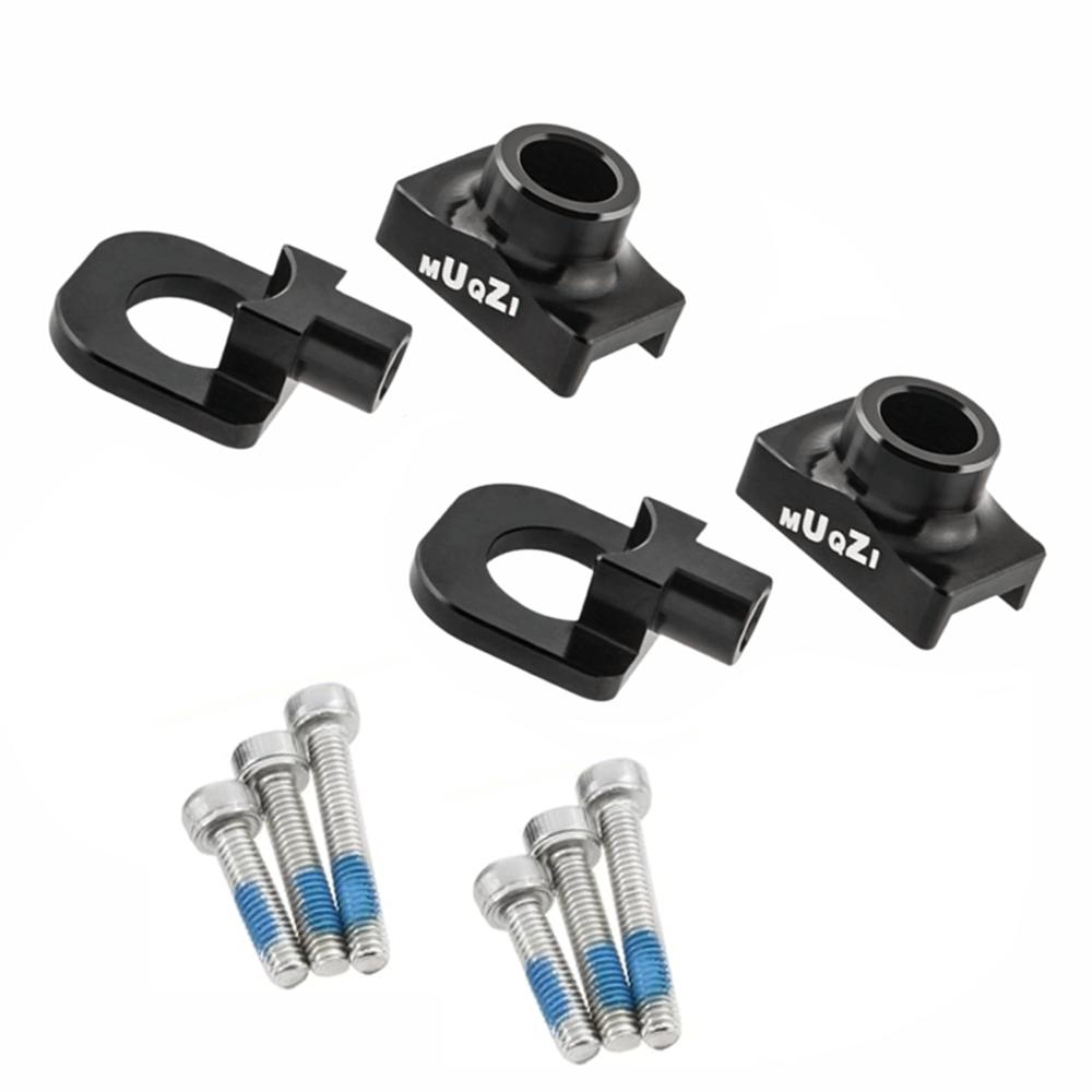 

2PCS Single Speed Chain Tensioner Adjuster Aluminum Alloy Bike Chain Fastener Bicycle Repair чорний