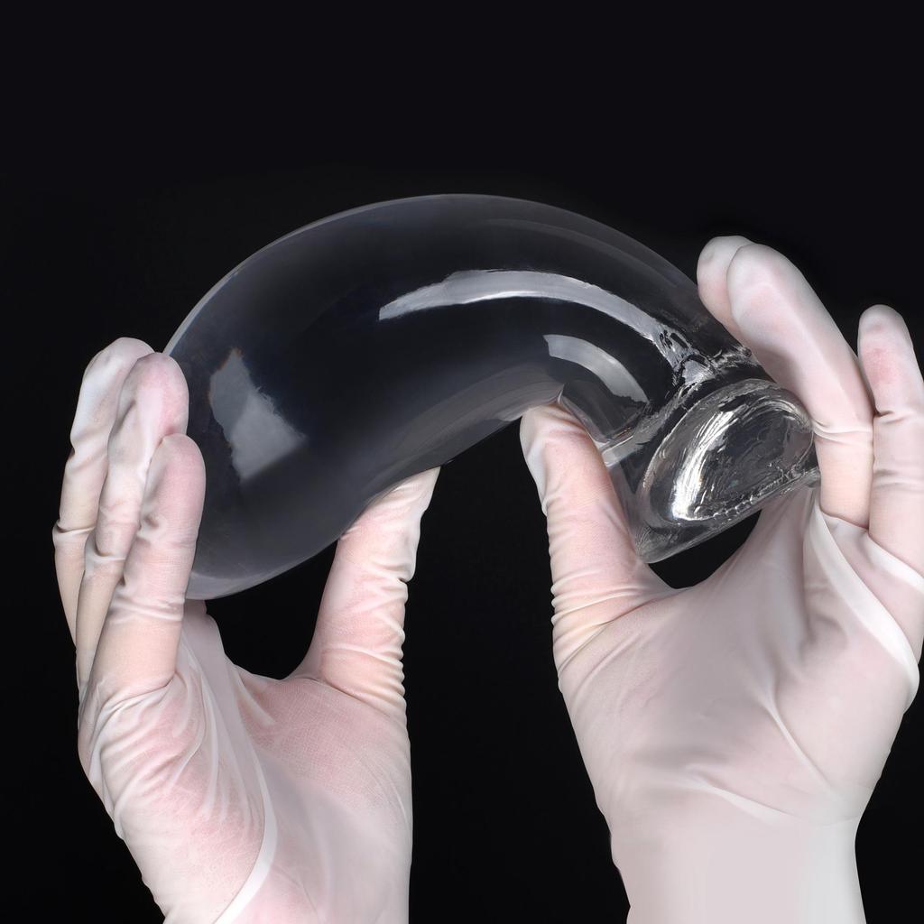 Kristálytiszta Dinoszaurusztojás Vibrátor - TPE Puha Gumi Anális Dugó