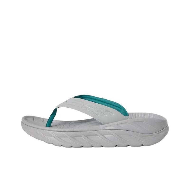 Hoka One One Ora Recovery Flip Men s Flip Flops Comfortable Grey 1099675-SYC 45