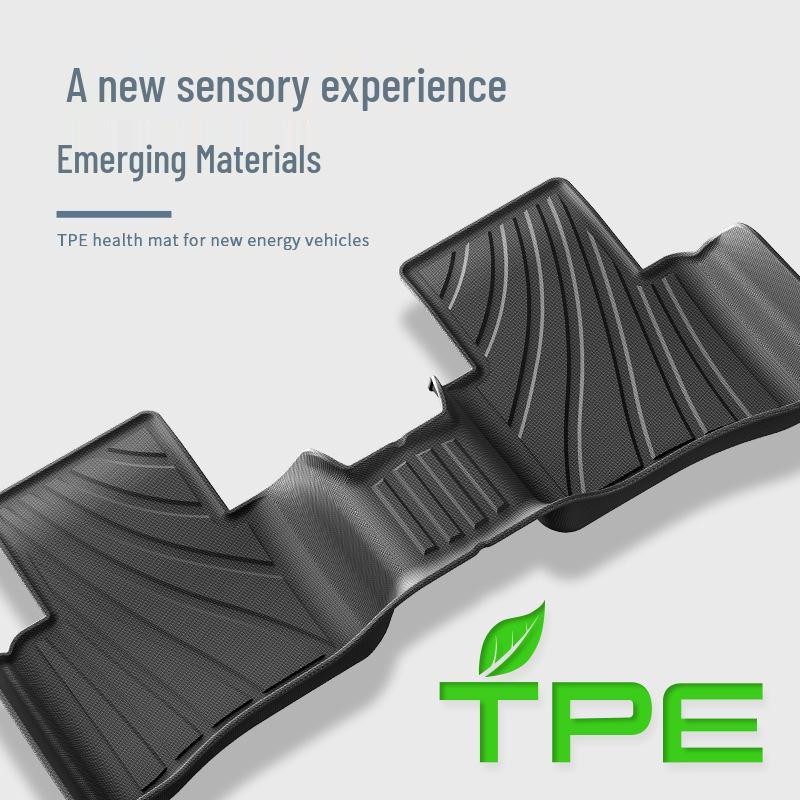 Eco-Friendly TPE Floor and Trunk Mats for 23 Mercedes-Benz C-Class/C260L: Stain-Resistant and Durable