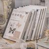 40 - sheet Retro Sticker Book, Vintage - style Stickers for DIY Crafts, Journals, Scrapbooks