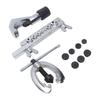 Flaring Tool Kit Multifunctional Metal Accurate Brake Line Flaring Tool Kit for Pipeline Installation and Maintenance