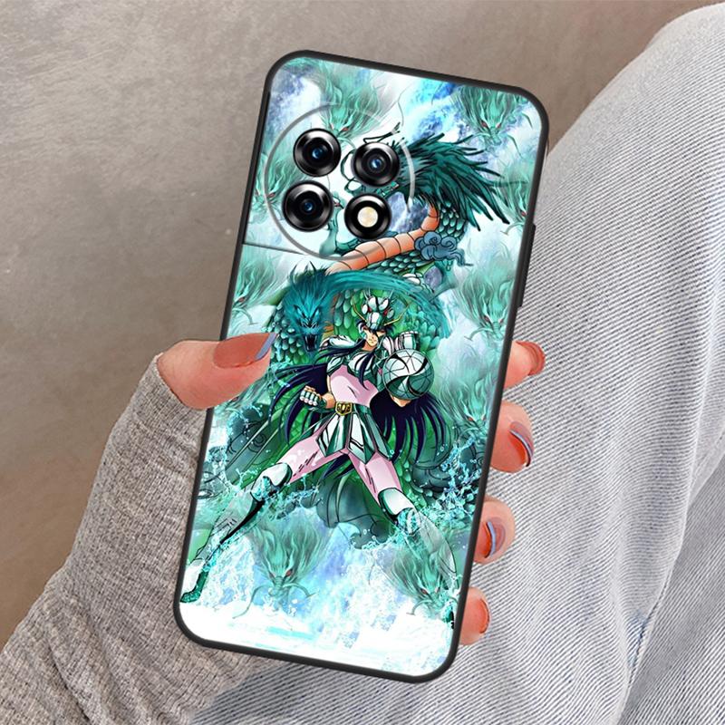 Saint Seiya Shiryu Cover For OnePlus 13R 13 12 12R 11 10 Pro 8T 10T OnePlus Nord 4 CE 2 3 Lite N10 N20 N30 Case