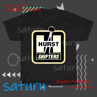 Hurst Shifters Logo T Shirt Funny Size S To XL Vintage Washed Stylish Slightly Fashion Homme Breathable Streetwear Vintage