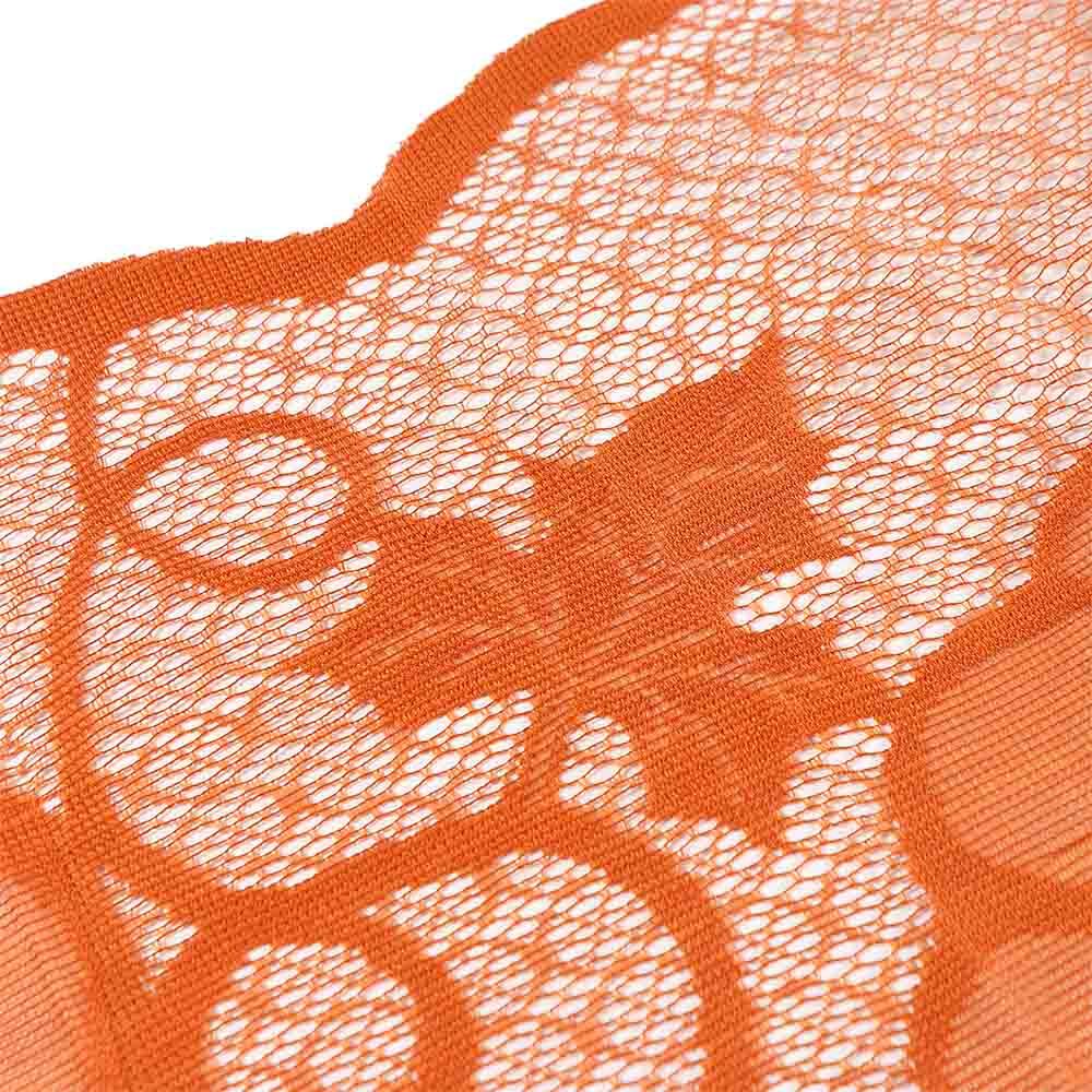 Lace Maple Leaves Pumpkin 72 X 13 Inch Halloween Decorations Table Runner Table Cloth Table Cover