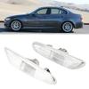 2pcs Side Marker Turn Signal Lights No Bulb for E90 E91 E92 E93 3 Series 2006-2011 (White)