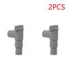 1/2Sets PVC Pool Filter Pump Adapter for 32mm Pipe Hoses Connector Leak Proof Pool On/Off Plunger Valve Sealed Replacement Parts