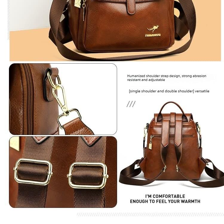 Stylish and Simple Women's Large-capacity Backpack