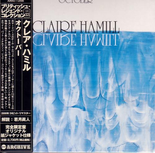 CD CLAIRE HAMILL October AIRAC1256 Air Mail Archiv 2006 Japan ObiRock Used