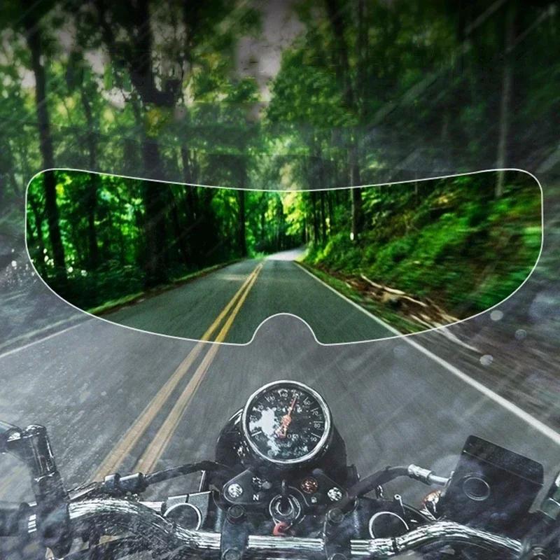 Motorcycle Helmet Anti-fog Film and Rainproof Film Nano Coating Sticker Waterproof Film Safety Driving Motorcycle Accessories
