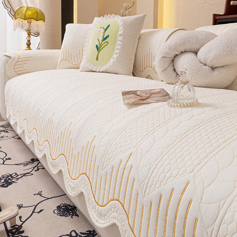 Pure Cotton Special-Shaped Four-Season Universal Washed Cotton Sofa Cushion  New High-End Non-Slip And Anti-Cat Scratch Sofa Cushion