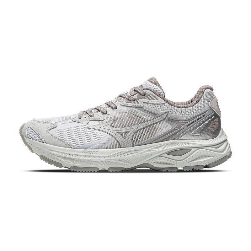 Mizuno RACER V2 unisex running shoes oyster grey D1GH250614 36