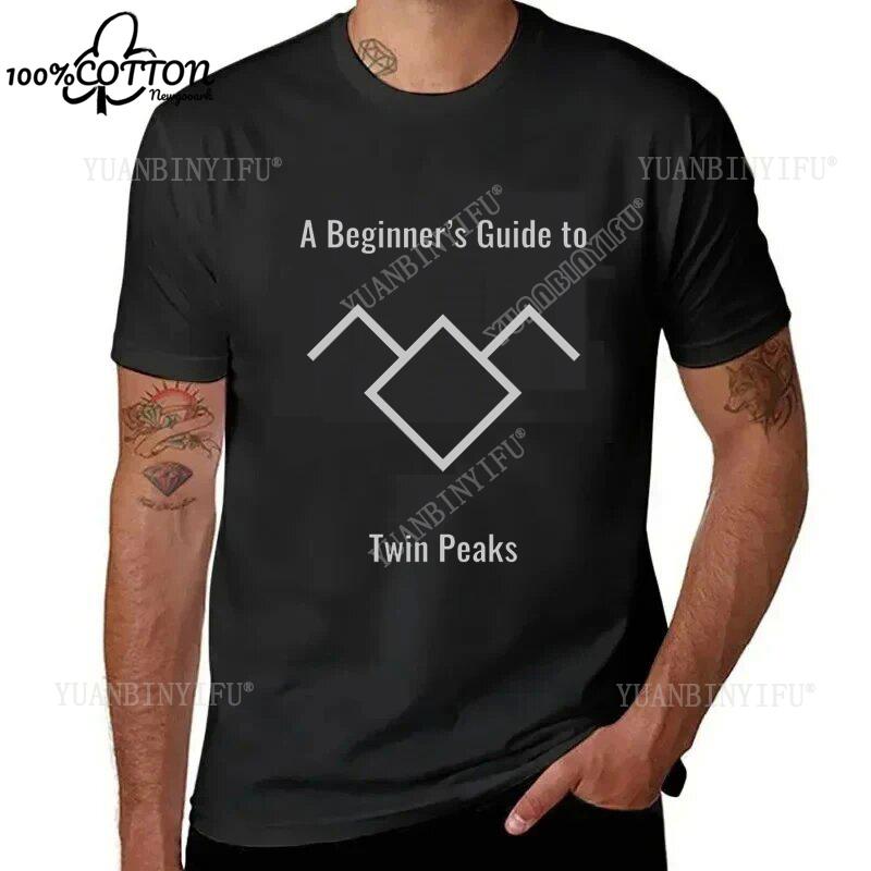 Leisure Classic Film TWIN PEAKS Printed Cotton T-shirt Top Unisex Short Sleeve Short-sleev O-neck Streetwear S-6XL