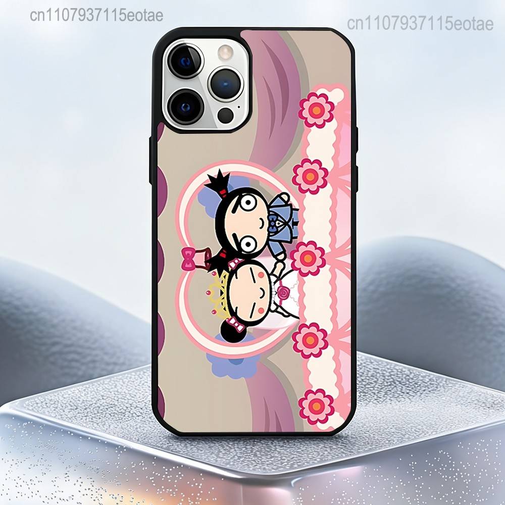 P-Pucca-as Cartoon G-Garu-us Magnetic Case: Compatible with IPhone 17,16,15,14,13,12,11,Pro,Max,Plus,Mini,SE4,E
