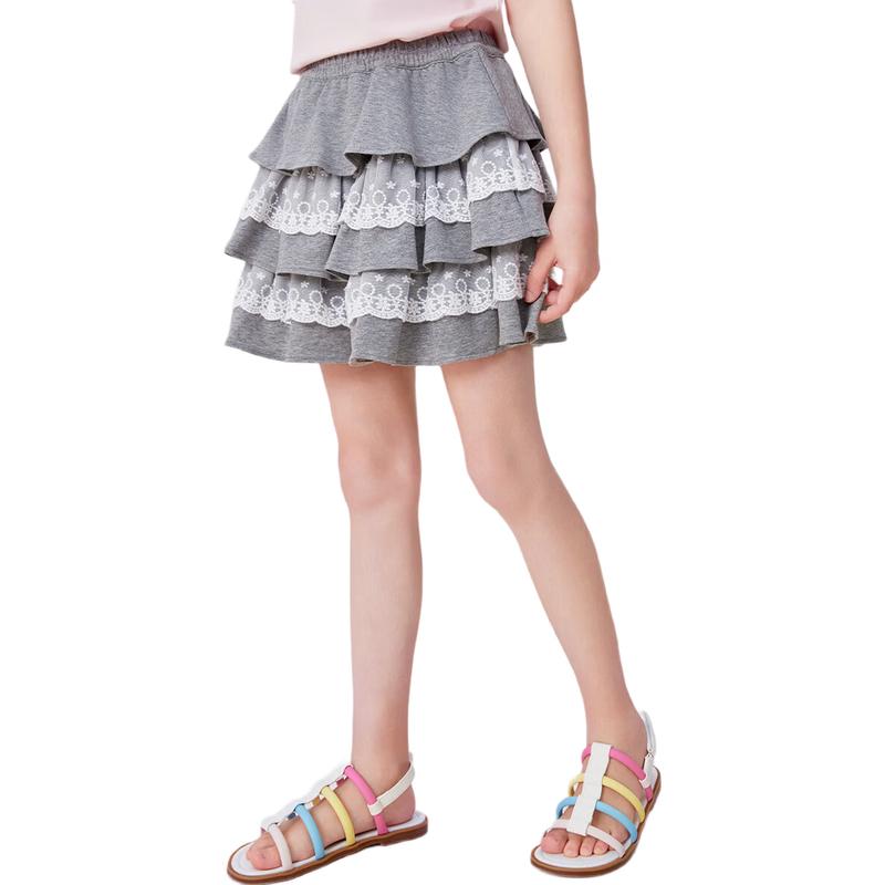 YEEHOO Girls  Sweet Tiered Short Skirt 130