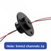 Durchgangsloch-Schleifring, Leitring, Elektrischer Bürstenhalter, 5mm-7mm2, 4-Kanal, 6-Kanal Farbige Drähte