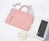 Bolsa Impermeável para Laptop 13.3 14 15.6 Polegadas Capa para Notebook Para Macbook Air Pro Xiaomi Computador Mulheres Homens Couro PU Impermeável