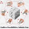 Toys Metal Infinity Fidget Cube for Stress and Anxiety Relief/ADHD, Fidget Finger Durable Sensory Gift Present for Adults Teens