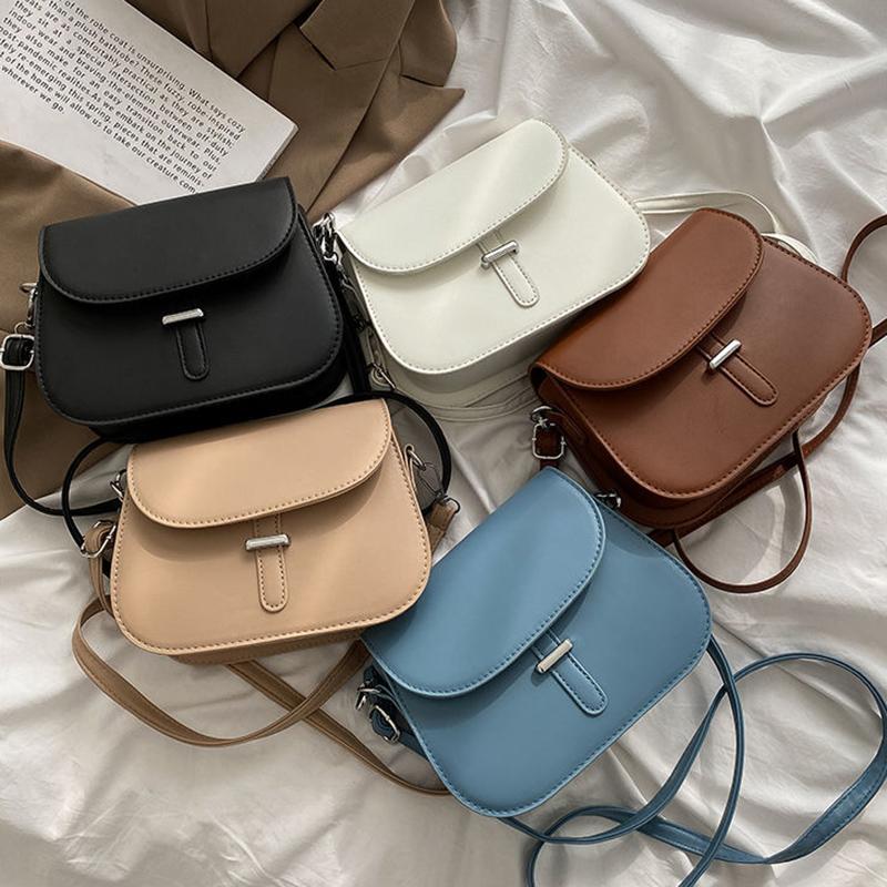 Buy Vintage Simple Shoulder Bags For Women Casual Small Flap Crossbody