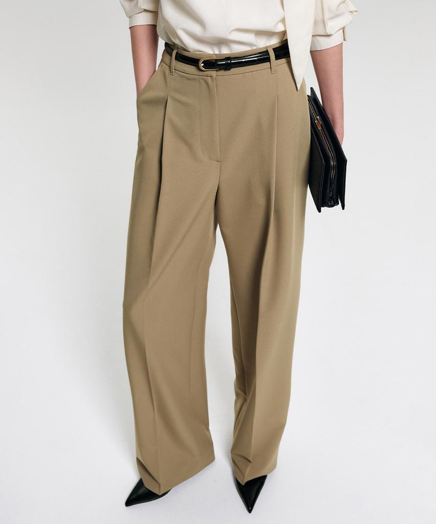 Lugkaeseuteu Elise Wide Slacks_Beige
