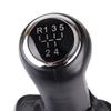 5 Speed Gear Shift Knob Shifter Gaiter Boot Lever Head Fit for Opel Zafira B A05 2005-2015 Black