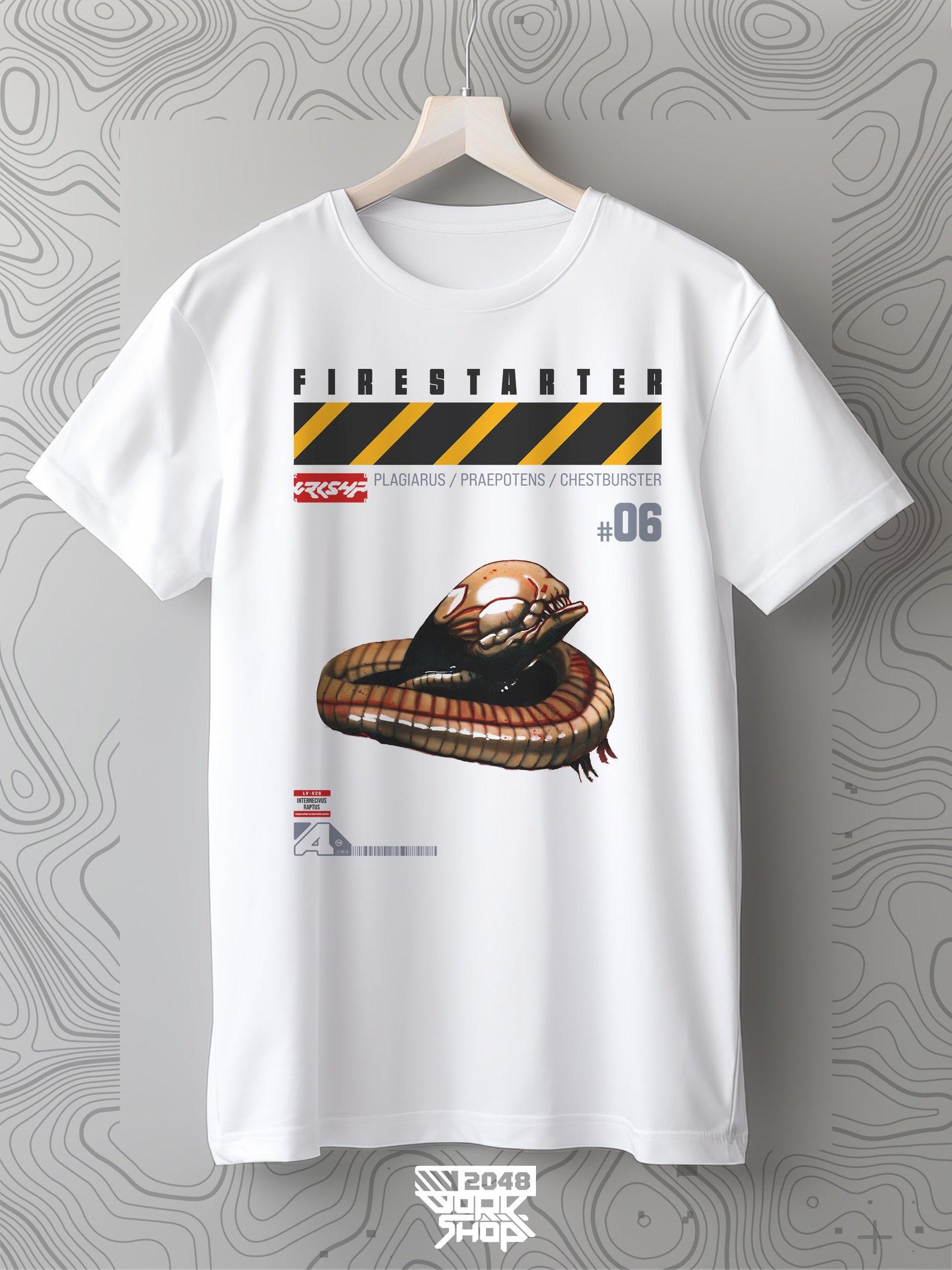 Chest Burster T-Shirt, Aliens Movie Inspired, Techwear Streetwear M