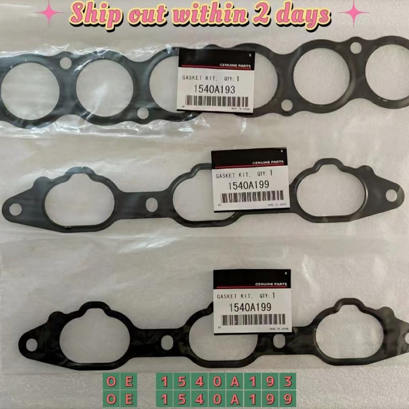Engine Intake Manifold Gasket Set For 2007- Mitsubishi Outlander 3.0L-V6 OEM 1540A193 1540A199