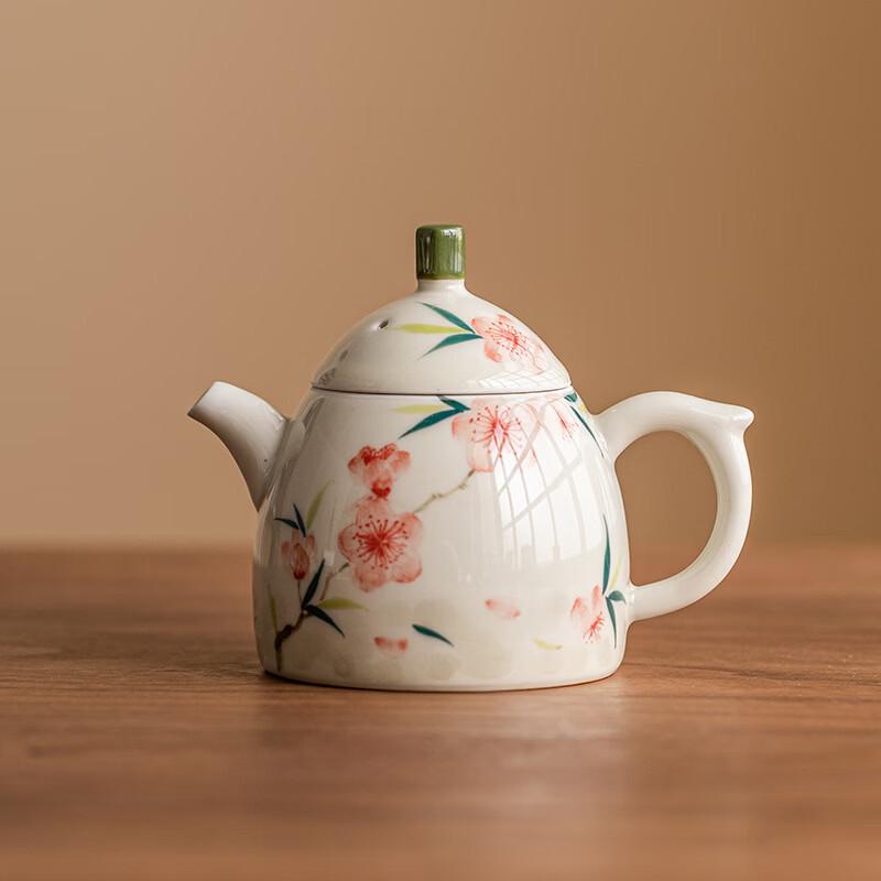 Jiumuqing Ceramic Little Qinquan Teapot