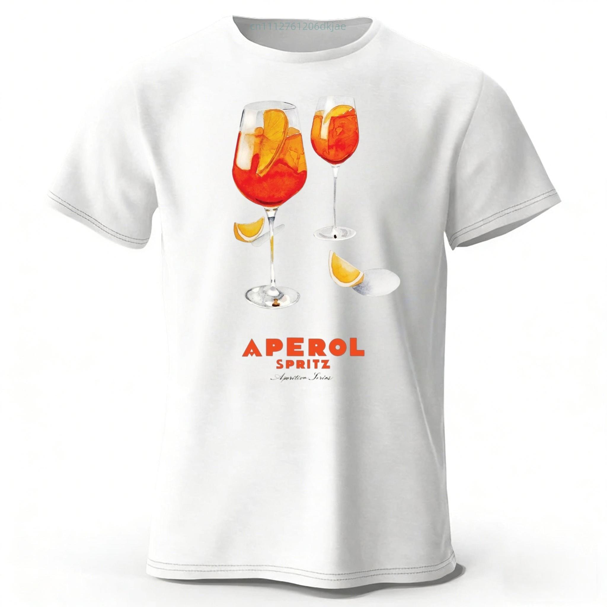 

Fresh Cocktail Pure Cotton Tshirt Summer New Style Mens Leisure and Entertainment Printed Tshirt Large Loose Sports Top 4XL
