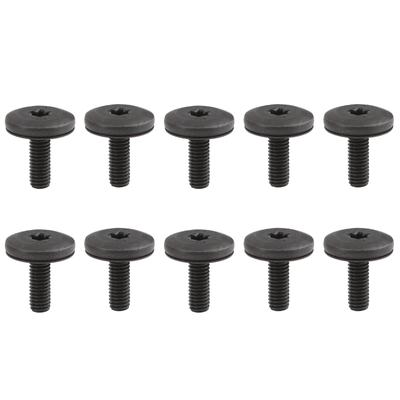 T30 Torx-Kopfschraube für BMW 1 3 5 6er Reihe Scheinwerfer Befestigungsschraube Schraube 07146959923 Vorne Mitte Oben Kühlerstütze M6x18