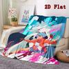 BNA 2D Flat Pattern Flannel Blanket High Quality All Seasons Warmth and Comfort Perfect for Christmas Gifts.