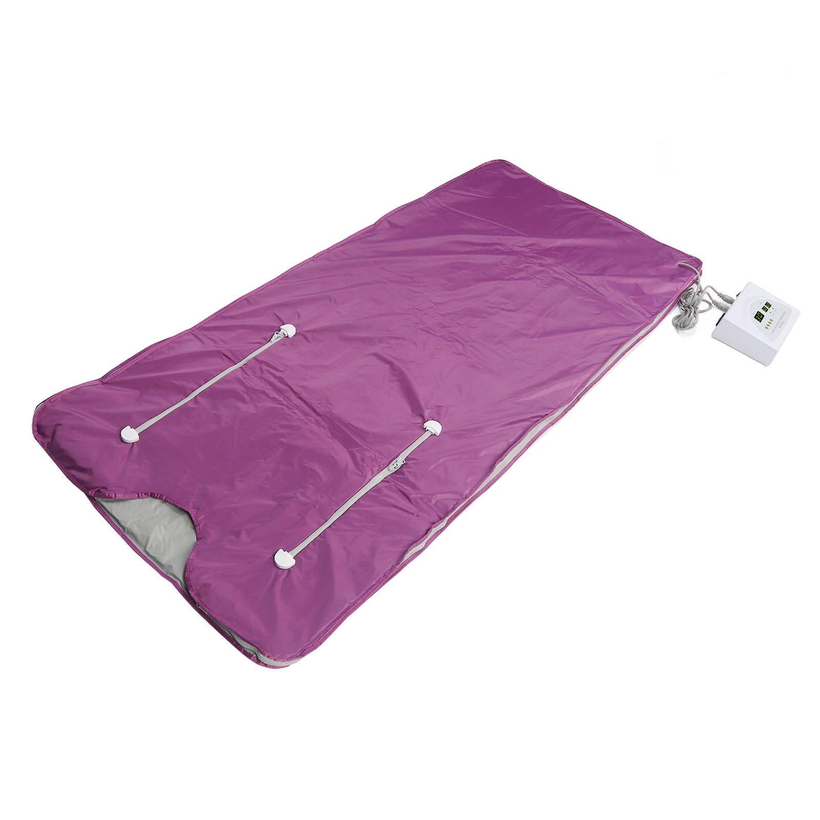 

Одеяло-сауна Портативное инфракрасное детокс-одеяло-сауна Потоотделение Дистанционное управление Подогрев тела Кровать США US Plug