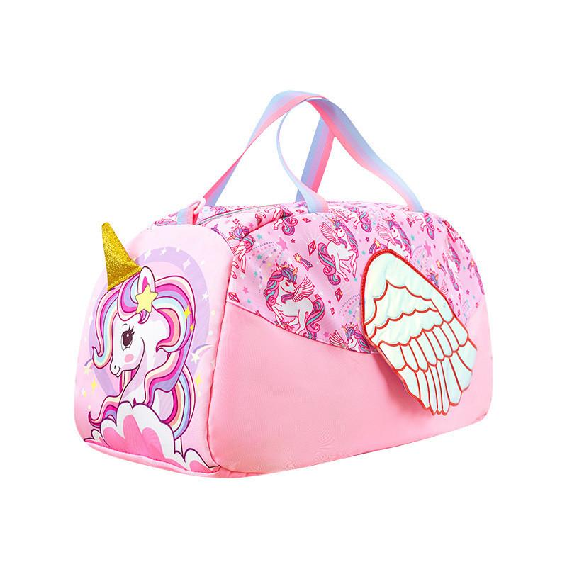 

Childrens Cartoon Travel Bag With Breathable Waterproof Oxford Fabric For School Outings Style A