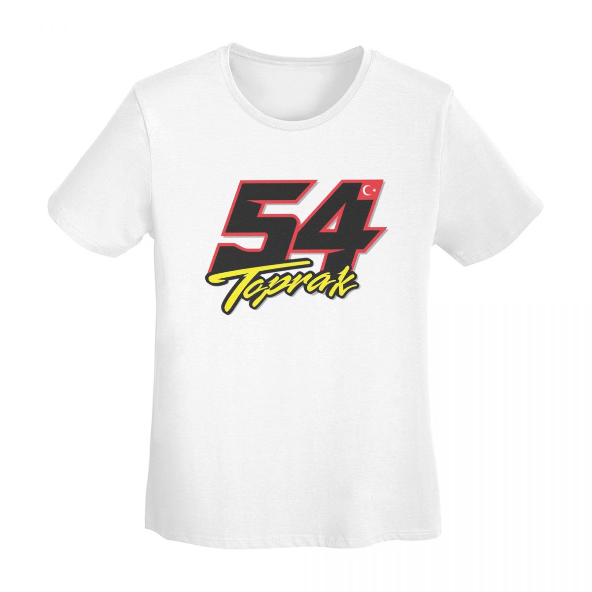 

Toprak Razgatlioglu 54 TShirt Women Short Sleeve T Shirts Round Neck Clothes Cotton Summer Tees Streetwear S
