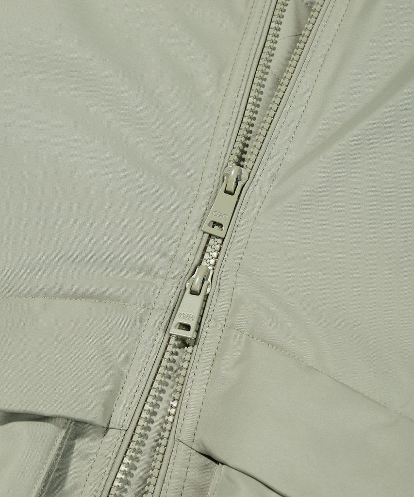 Cgp Heavy Boa Fleece Shearling Jacket_Khaki