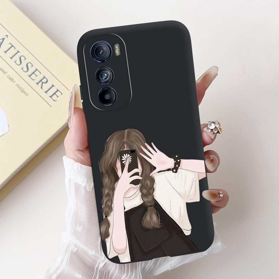 For Motorola Edge 30 5G Case XT2203-1 Luxury Candy Painted Cover Shockproof Phone Case For Motorola Edge 30 Pro Edge30 4G Bumper