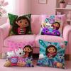 Anime G-Gabby's DollhouseS Cushion Cover Comfortable Reversible Pillow Cover Ideal for Car Sofa Bedroom & Beyond