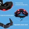 Motorcycle Goggles Dirt Bike ATV Off-Road Riding Motocross Glasses with Sun UV Protection Neck Gaiter Face Cover