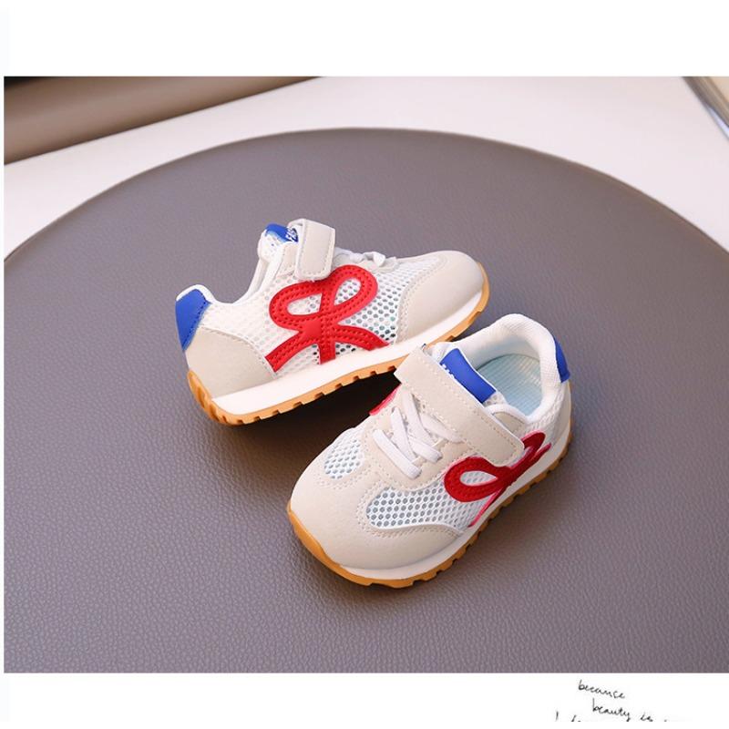 Children's Forrest Gump Shoes Spring and Summer Breathable Mesh Sneakers Girls Board Shoes Boys Low-top Running Shoes Baby White Shoes