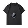 Men's 100% Cotton Crew Neck Short Sleeve T-Shirt, Vintage Scientific Celestial Globe Geometry Print Casual Breathable Summer Tee for Daily Wear