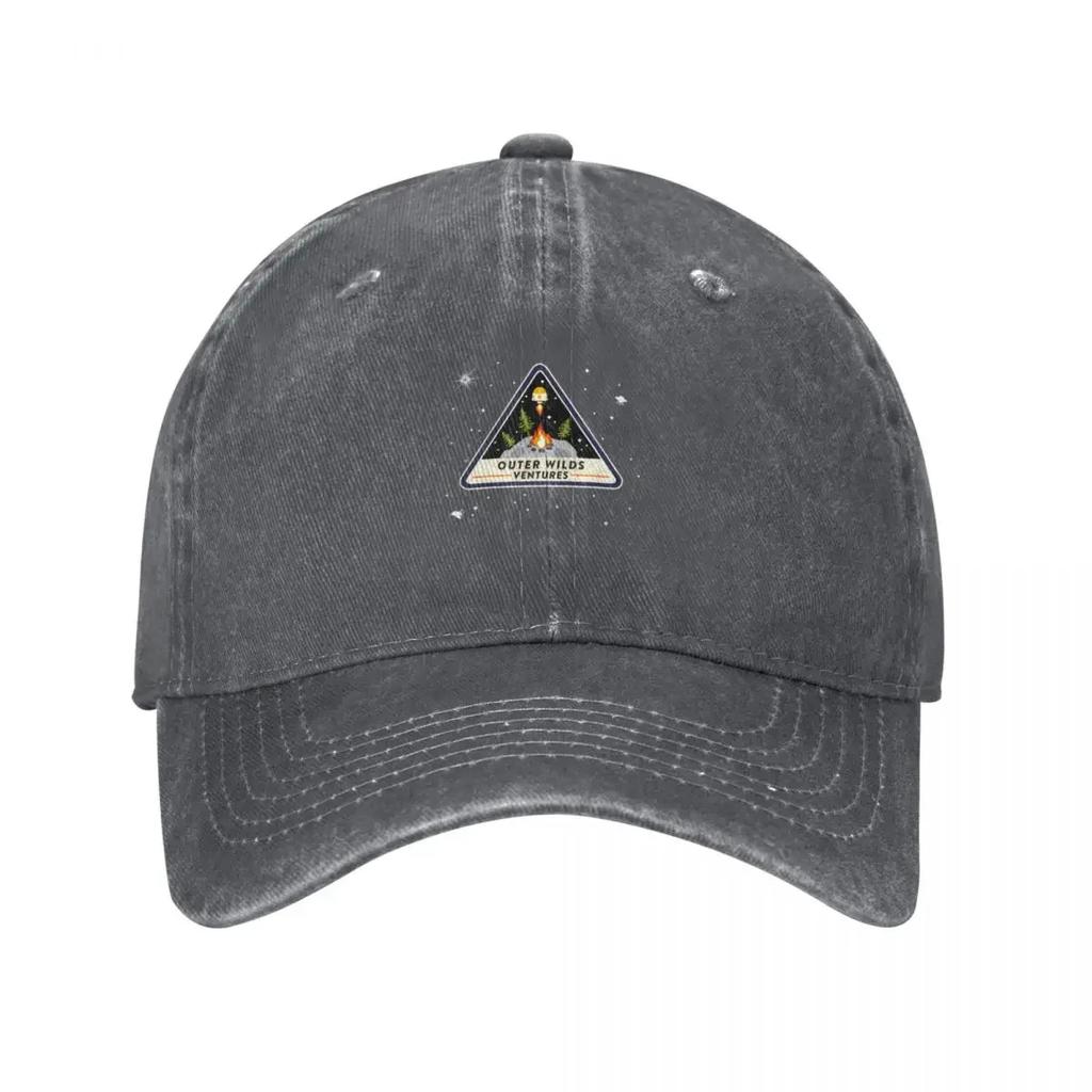 Outer Wilds Ventures Patch Essential  Baseball Cap hiking hat black winter hats for Unisex fun hats Hats For Unisex Womens