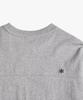 Liomeu Denim Applique Long Sleeve Tee_Melange Gray : Radiant172