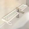 Household Bathroom Storage Rack Wall-Mounted Faucet No-Drill Sink Storage Rack