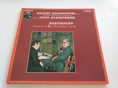 LP Record LUDWIG VAN BEETHOVEN DANIEL BARENB Beethoven Concerto No 4 En Sol Maje 2C06901981 LA VOIX DE SON France Classical Used