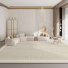Winter Simple Home Cream Style Carpet Living Room Three-proof Loop Pile Home Bedside Blanket Bedroom Carpet Full Spread