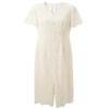 Sancai Plus Size Old Money Style Embroidered Dress