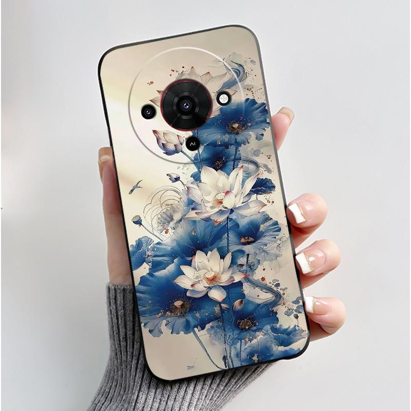 Phone Casing For ZTE Blade A76 5G Z2469N Soft Case Aesthetic Luxury Cute Cool Boys Girls Black Matte Shockproof Back Shell Cover