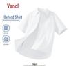 VANCL Men's Loose Fit Oxford Short-Sleeve Shirt