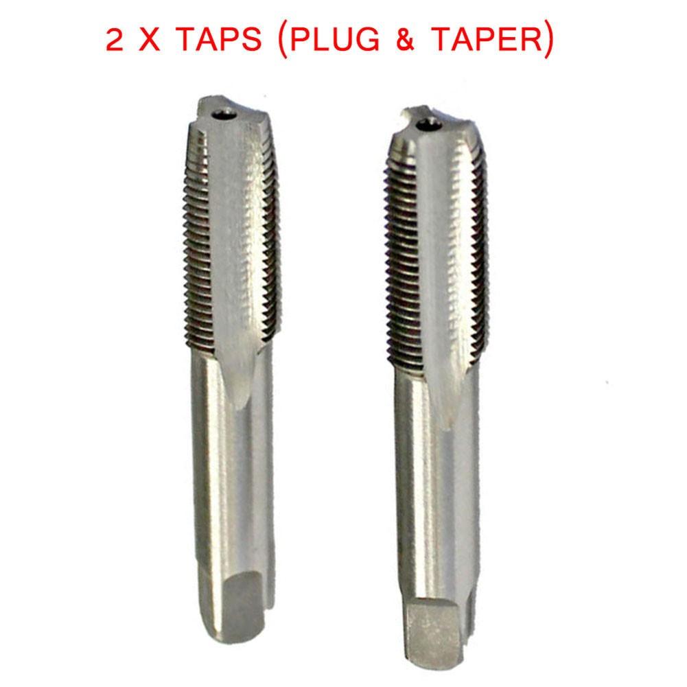 10mm X 1mm Metric Taper and Plug HSS Tap M10 Pitch Machine Tap Drilling Tool