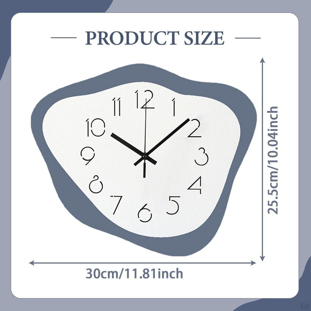 Acrylic Wall Clock Decorative Timepiece for Office And Home